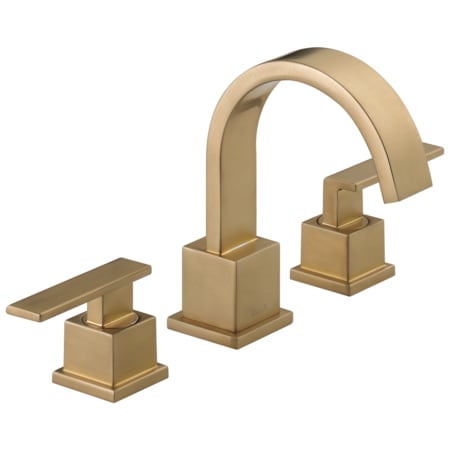 Delta 3-hole 6-16" installation Hole Widespread Lavatory Faucet, Champagne Bronze 3553LF-CZ